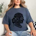 RBG Graphic Speak Your Mind Even If Your Voice Shakes T-Shirt