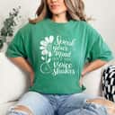 Speak Your Mind Even If Your Voice Shakes RBG Sunflower T-Shirt Speak Your Mind Even If Your Voice Shakes RBG Sunflower T-Shirt