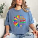 You Are Worthy Loved Needed Enough You Matter Colorful Sunflower T-Shirt You Are Worthy Loved Needed Enough You Matter Colorful Sunflower T-Shirt