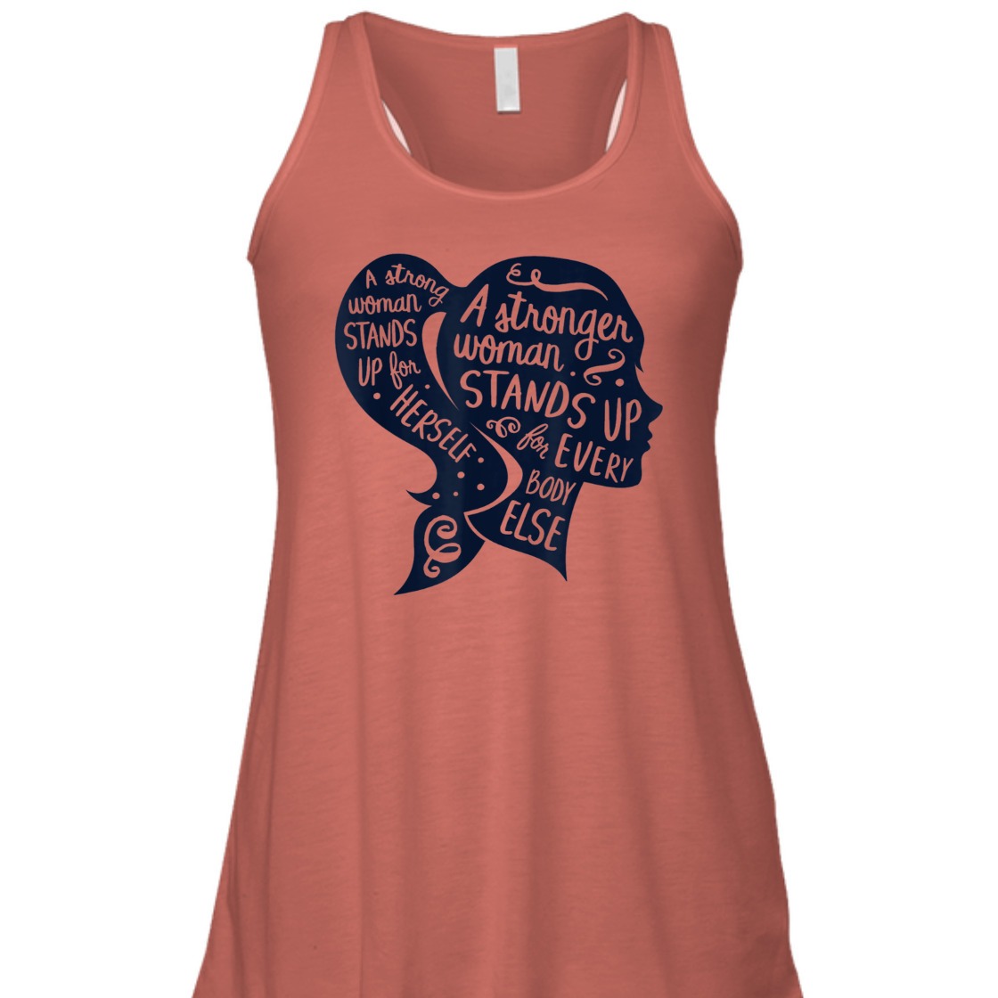 A Strong Woman Stands Up For Herself Feminism Women's Rights T-Shirt