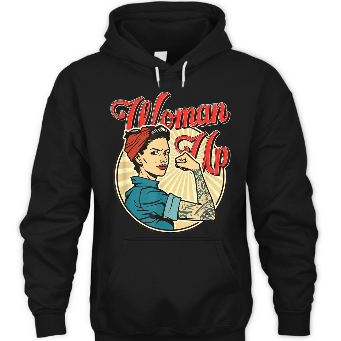 Strong Women Rosie The Riveter Female Feminist Empowerment T-Shirt Strong Women Rosie The Riveter Female Feminist Empowerment T-Shirt