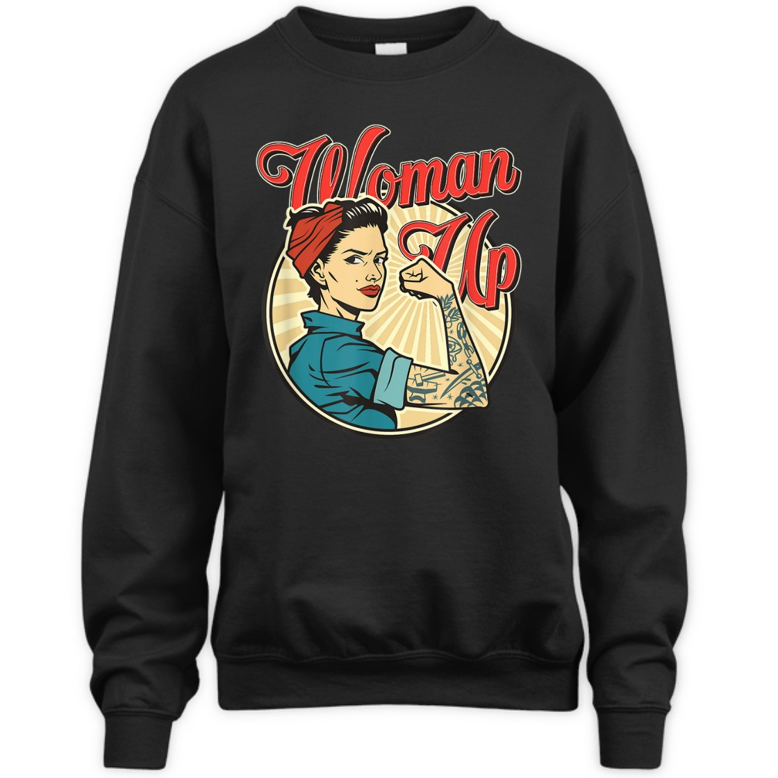 Strong Women Rosie The Riveter Female Feminist Empowerment T-Shirt Strong Women Rosie The Riveter Female Feminist Empowerment T-Shirt