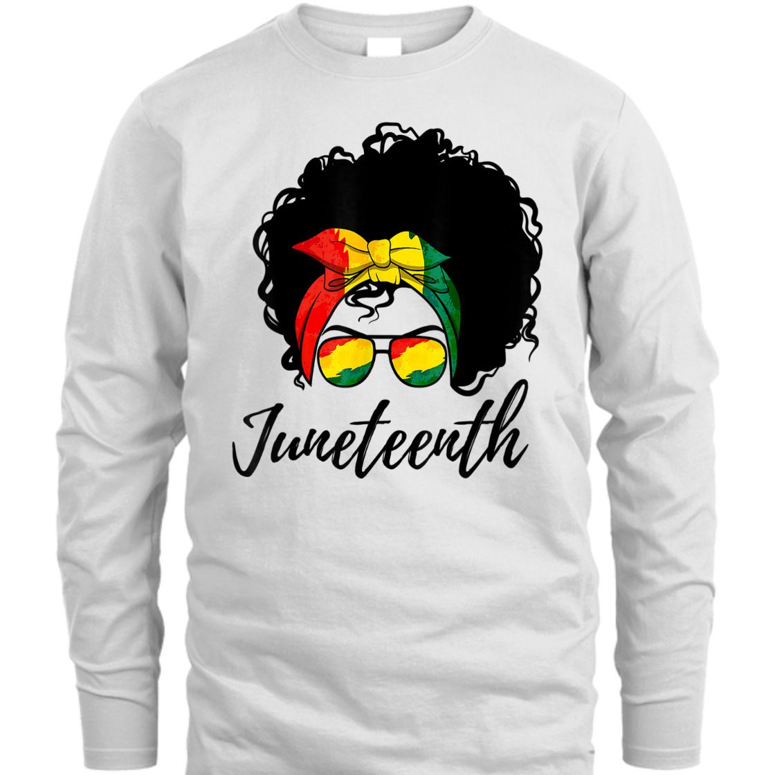 Strong Women Afro Woman Black Queen African American Melanin Juneteenth T-Shirt Strong Women Afro Woman Black Queen African American Melanin Juneteenth T-Shirt