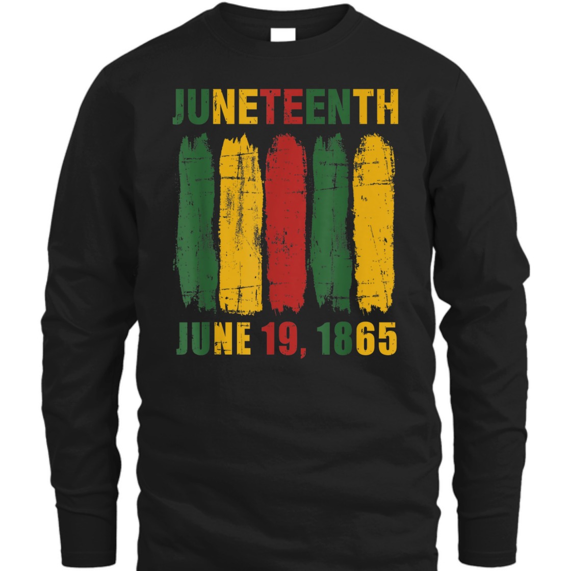 Strong Women Juneteenth African Flag For Black History Pride Since 1865 T-Shirt Strong Women Juneteenth African Flag For Black History Pride Since 1865 T-Shirt