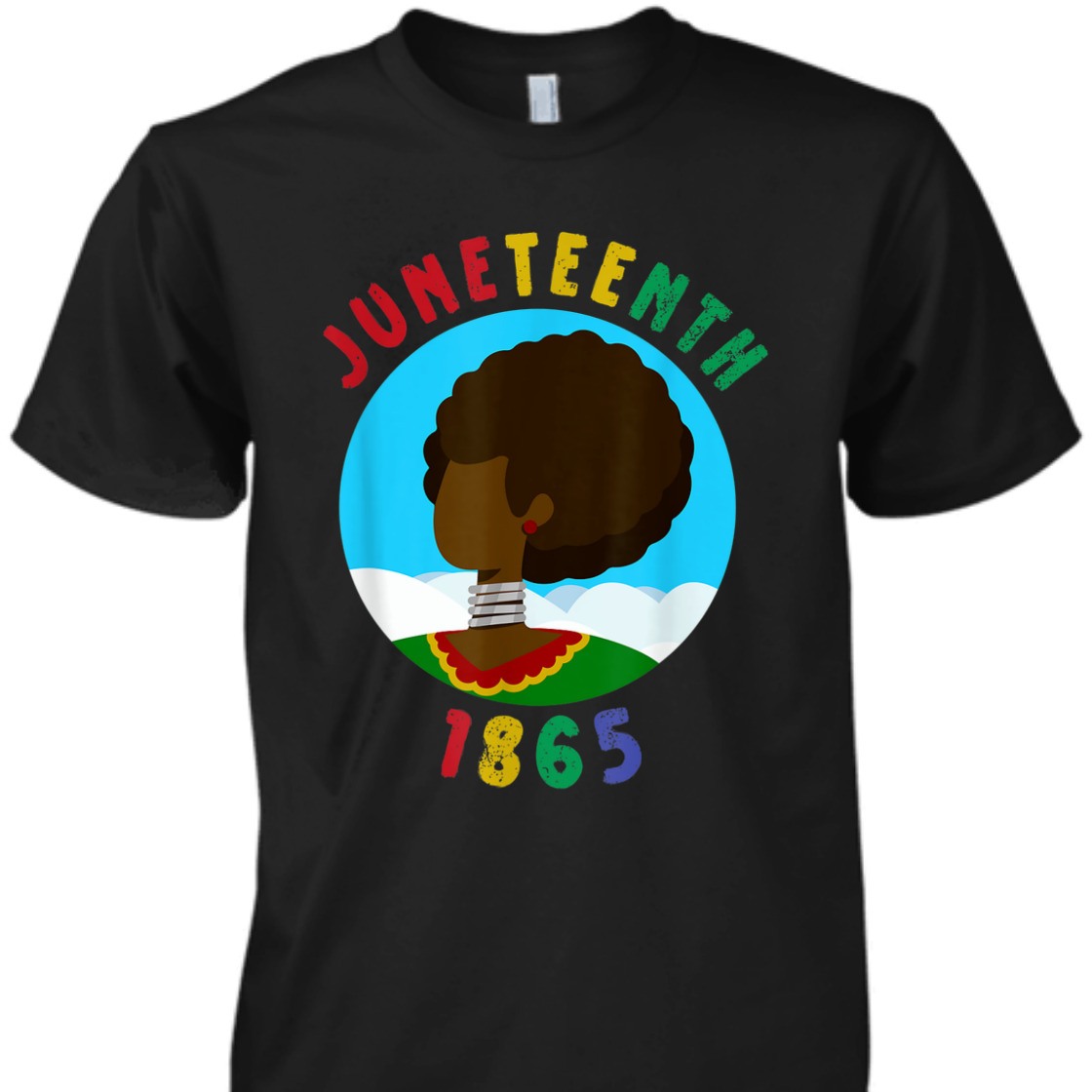 Strong Women Melanin Ancestors And 1865 Black History - Juneteenth T-Shirt Strong Women Melanin Ancestors And 1865 Black History - Juneteenth T-Shirt