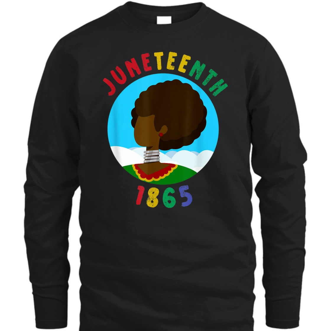 Strong Women Melanin Ancestors And 1865 Black History - Juneteenth T-Shirt Strong Women Melanin Ancestors And 1865 Black History - Juneteenth T-Shirt