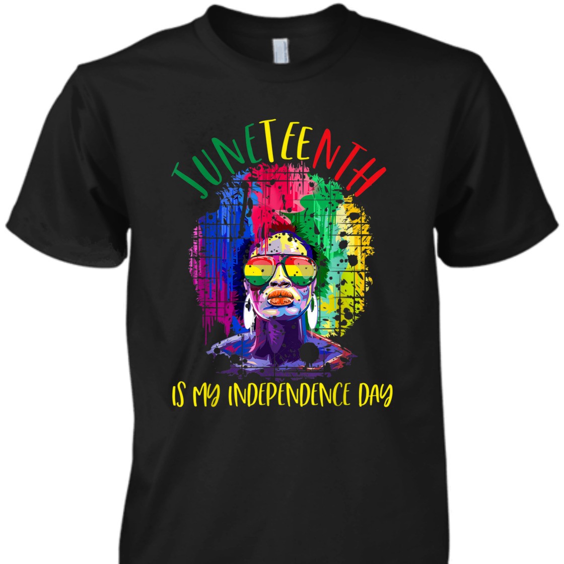 Strong Women Juneteenth Freedom Day African American June 19th 1865 T-Shirt Strong Women Juneteenth Freedom Day African American June 19th 1865 T-Shirt