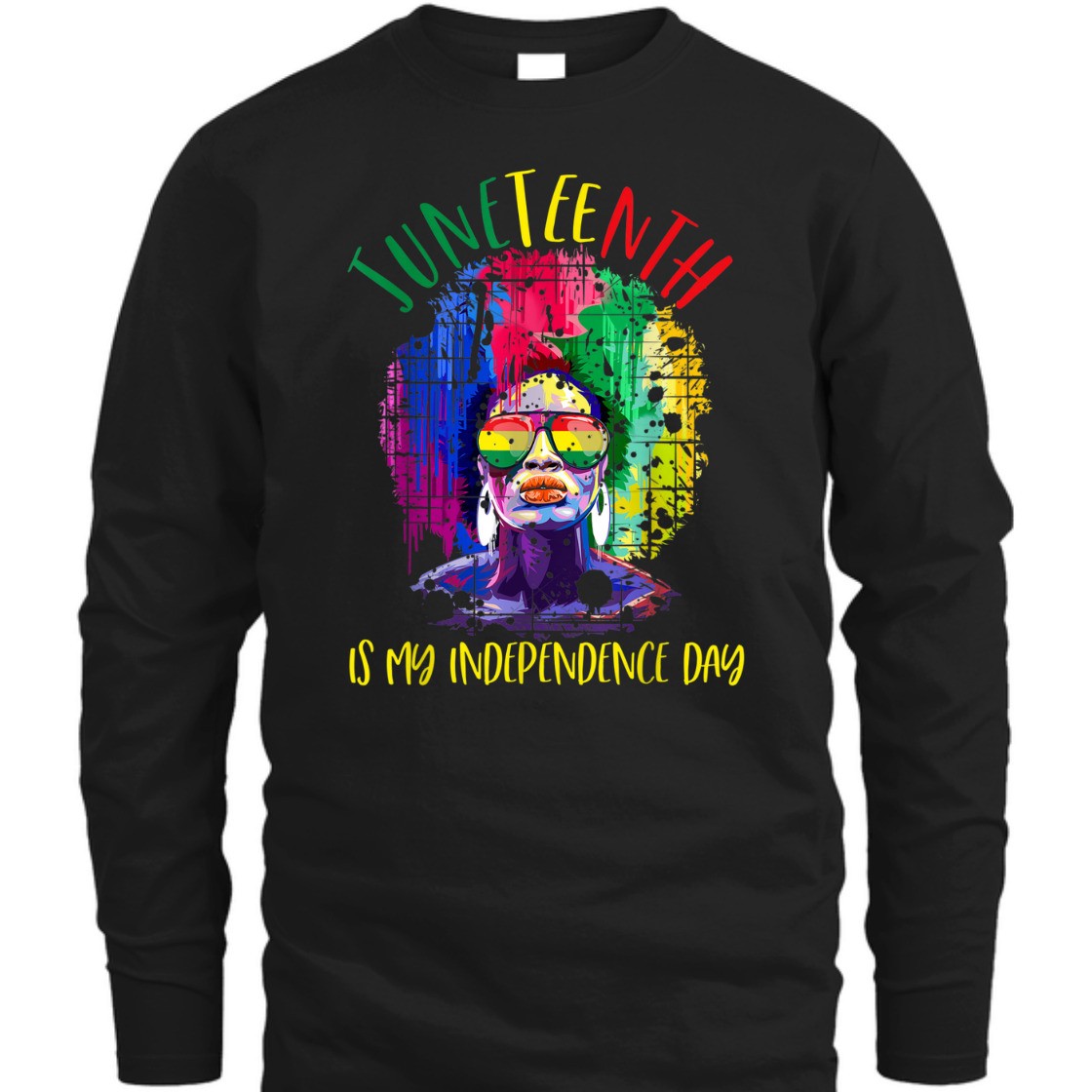 Strong Women Juneteenth Freedom Day African American June 19th 1865 T-Shirt Strong Women Juneteenth Freedom Day African American June 19th 1865 T-Shirt