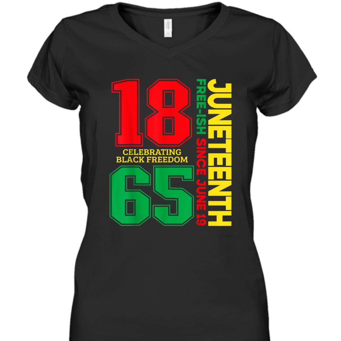 Strong Women Juneteenth Free-ish Since 1865 Celebrating Black Freedom T-Shirt Strong Women Juneteenth Free-ish Since 1865 Celebrating Black Freedom T-Shirt