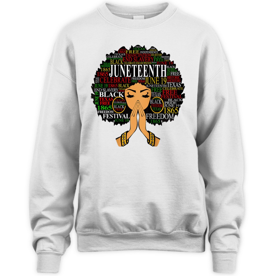 Strong Women Womens Juneteenth Melanin Black Women Natural Hair Afro Word Art T-Shirt Strong Women Womens Juneteenth Melanin Black Women Natural Hair Afro Word Art T-Shirt