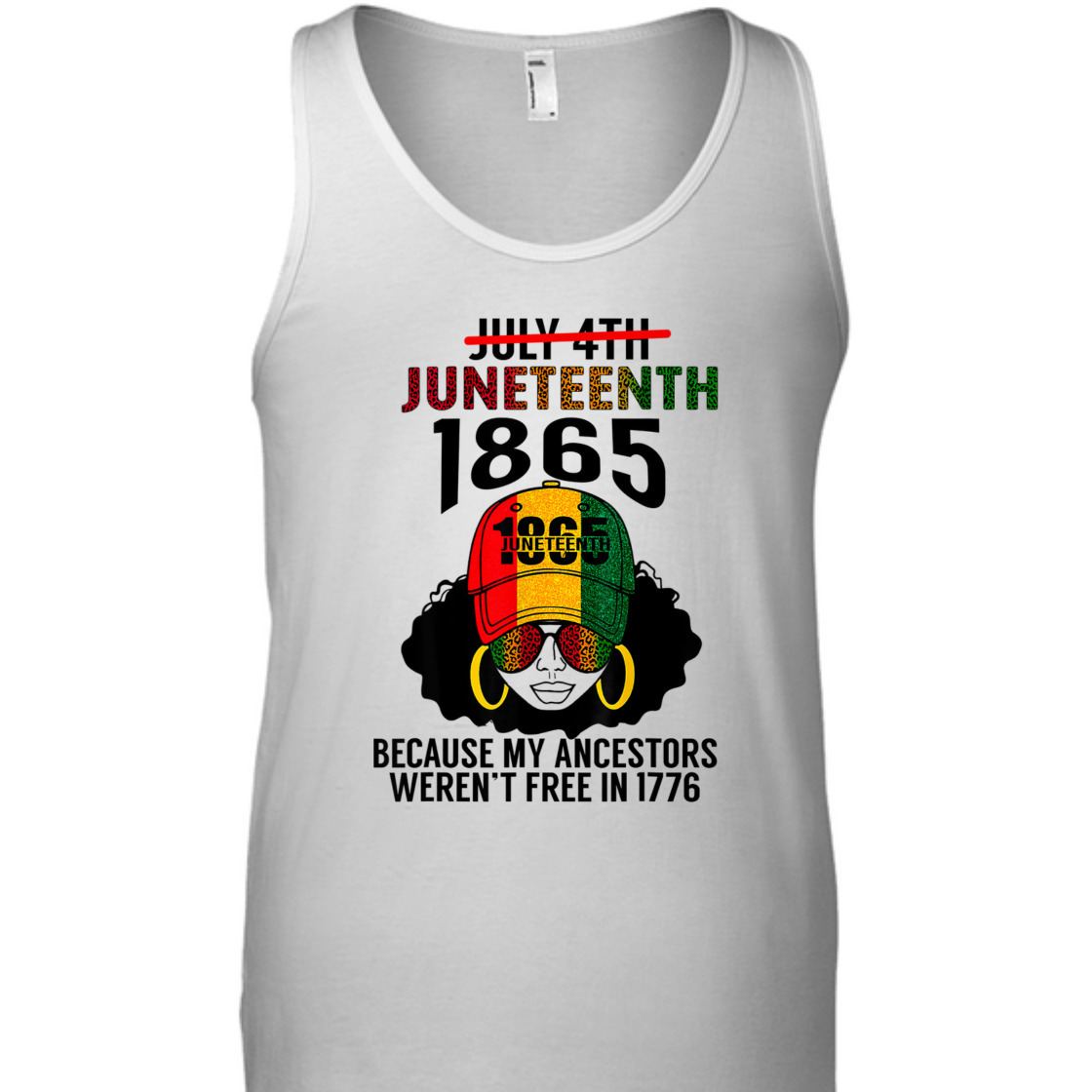 Strong Women Juneteenth 1865 Because My Ancestors Weren't Free Black Girl T-Shirt Strong Women Juneteenth 1865 Because My Ancestors Weren't Free Black Girl T-Shirt