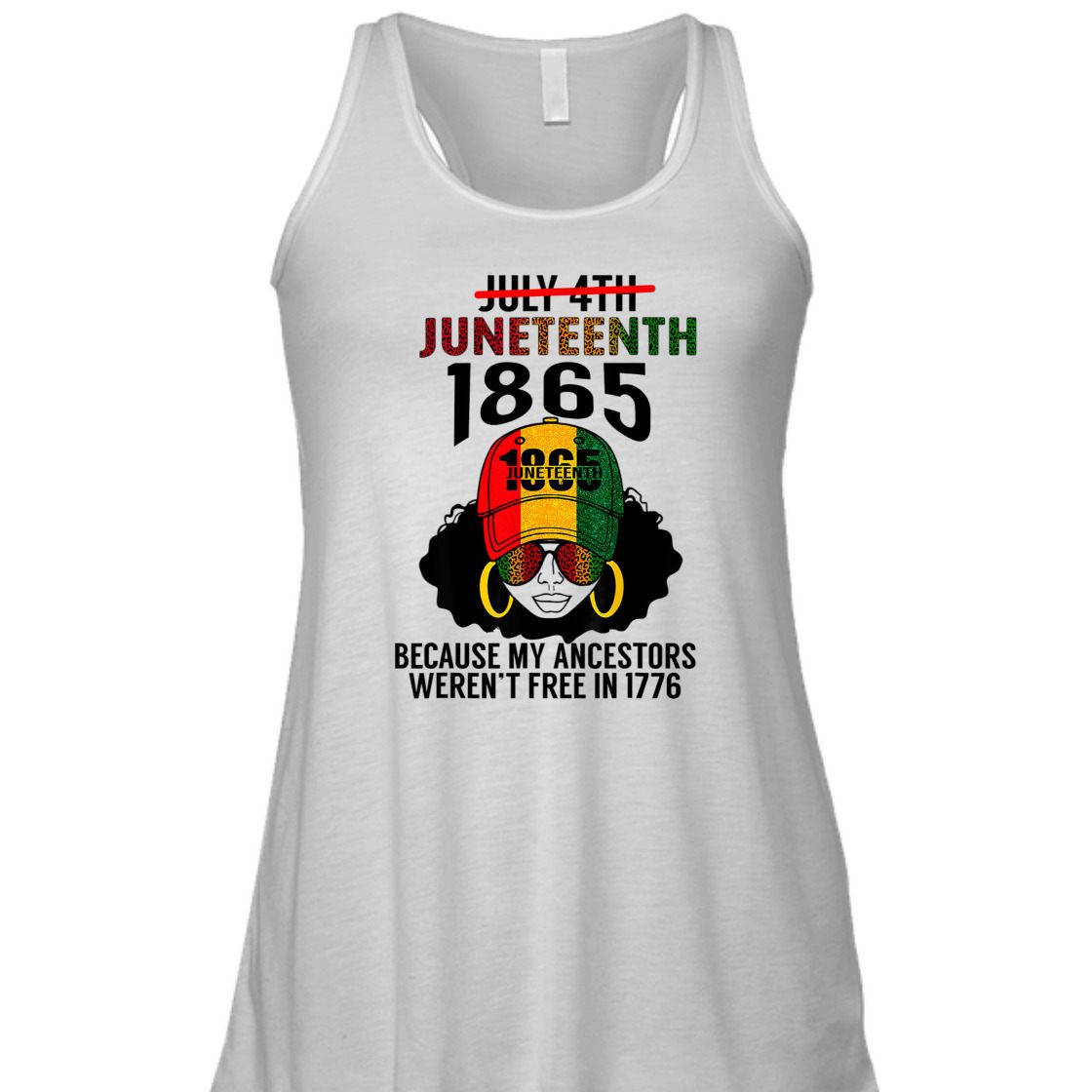 Strong Women Juneteenth 1865 Because My Ancestors Weren't Free Black Girl T-Shirt Strong Women Juneteenth 1865 Because My Ancestors Weren't Free Black Girl T-Shirt