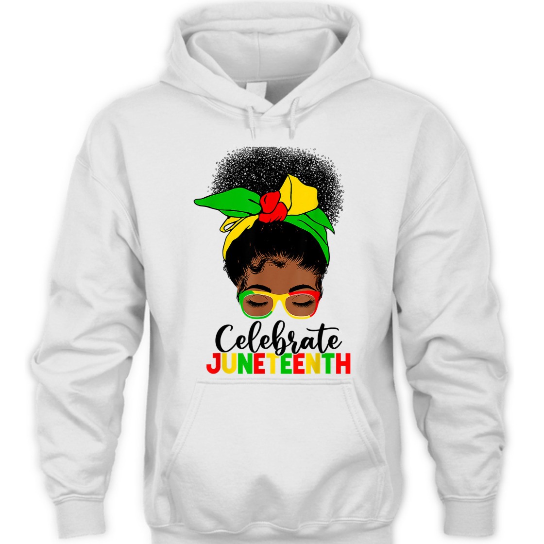 Strong Women Awesome Messy Bun Juneteenth Celebrate 1865 June 19th T-Shirt Strong Women Awesome Messy Bun Juneteenth Celebrate 1865 June 19th T-Shirt