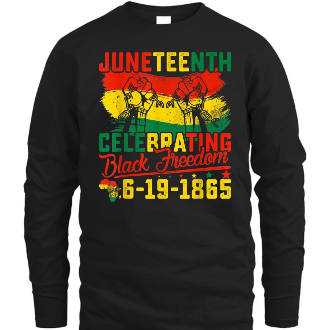 Strong Women Juneteenth Celebrating Black Freedom 1865 African American T-Shirt Strong Women Juneteenth Celebrating Black Freedom 1865 African American T-Shirt