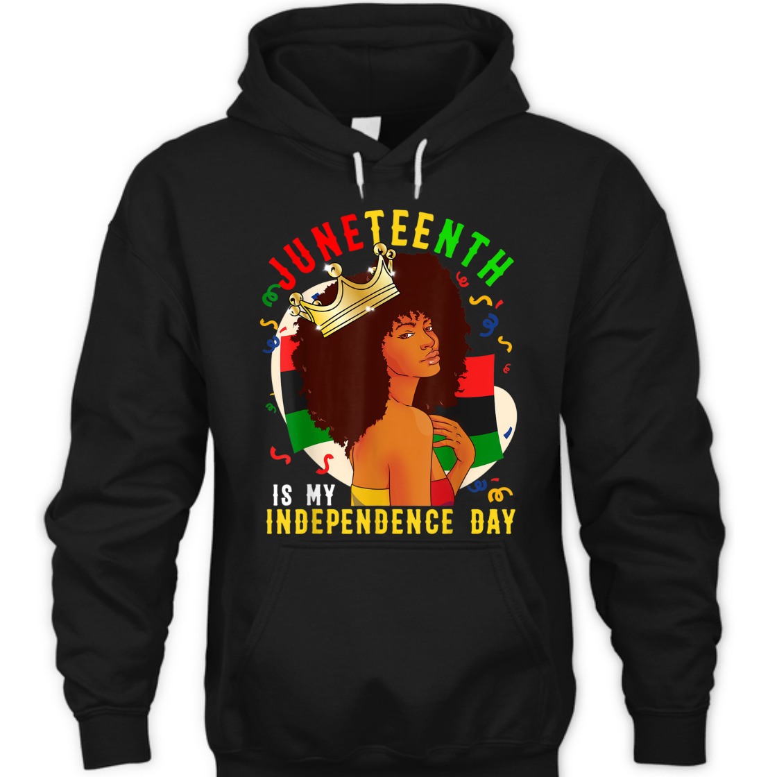 Strong Women Juneteenth Is My Independence Day Black Women T-Shirt Strong Women Juneteenth Is My Independence Day Black Women T-Shirt