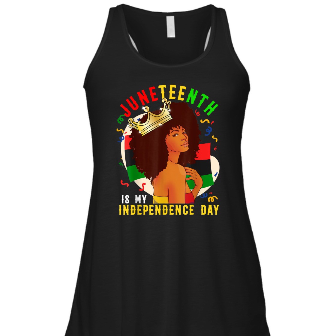 Strong Women Juneteenth Is My Independence Day Black Women T-Shirt Strong Women Juneteenth Is My Independence Day Black Women T-Shirt
