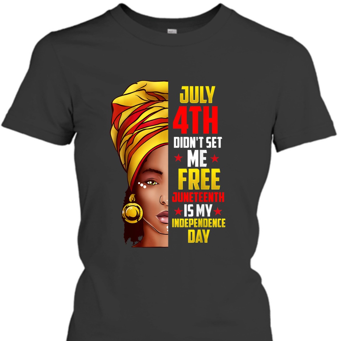 Strong Women Juneteenth Is My Independence Day American T-Shirt Strong Women Juneteenth Is My Independence Day American T-Shirt