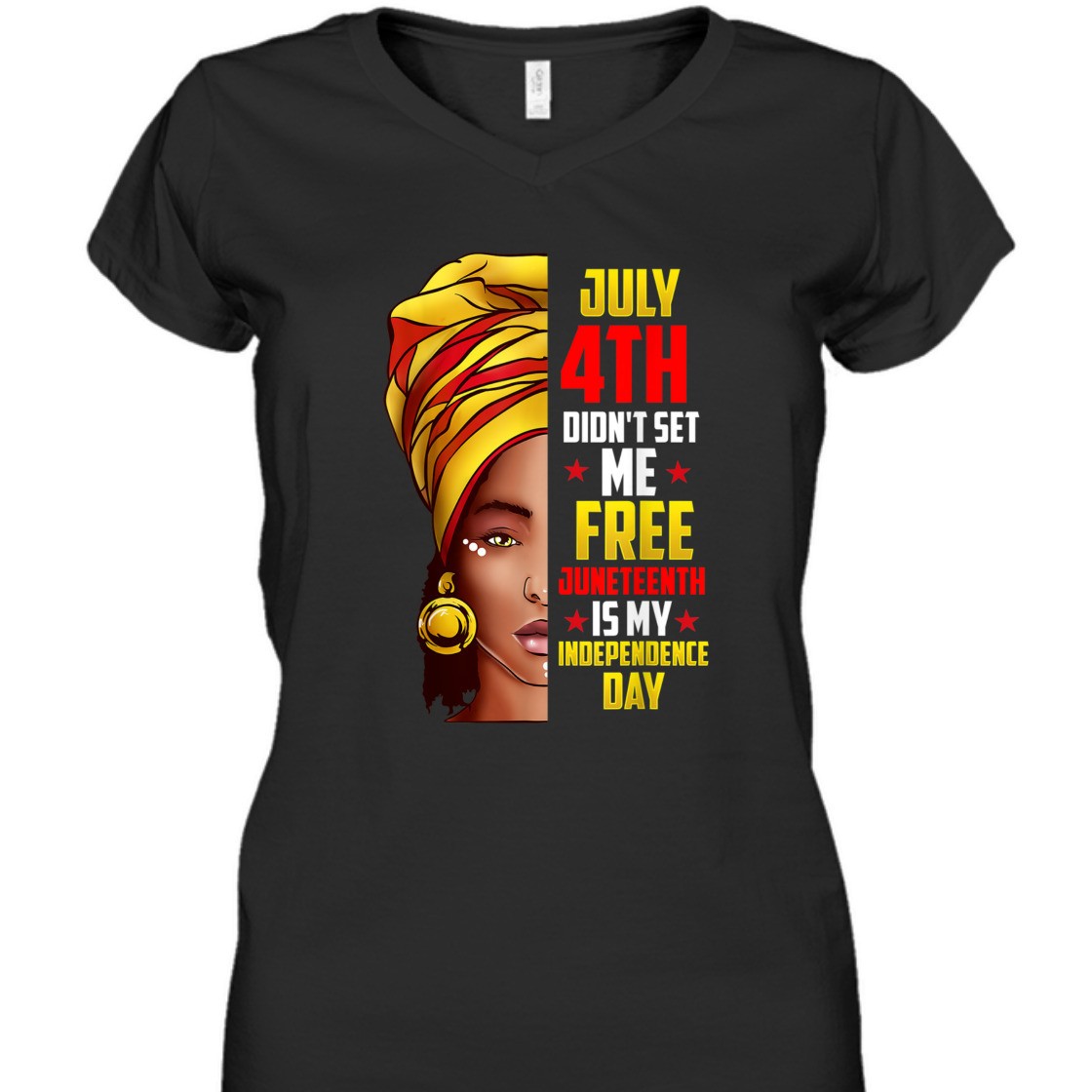 Strong Women Juneteenth Is My Independence Day American T-Shirt Strong Women Juneteenth Is My Independence Day American T-Shirt