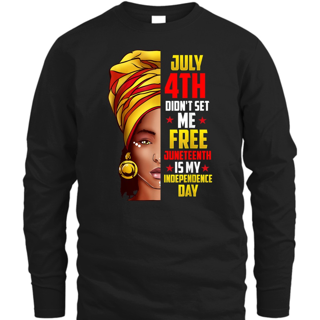 Strong Women Juneteenth Is My Independence Day American T-Shirt Strong Women Juneteenth Is My Independence Day American T-Shirt