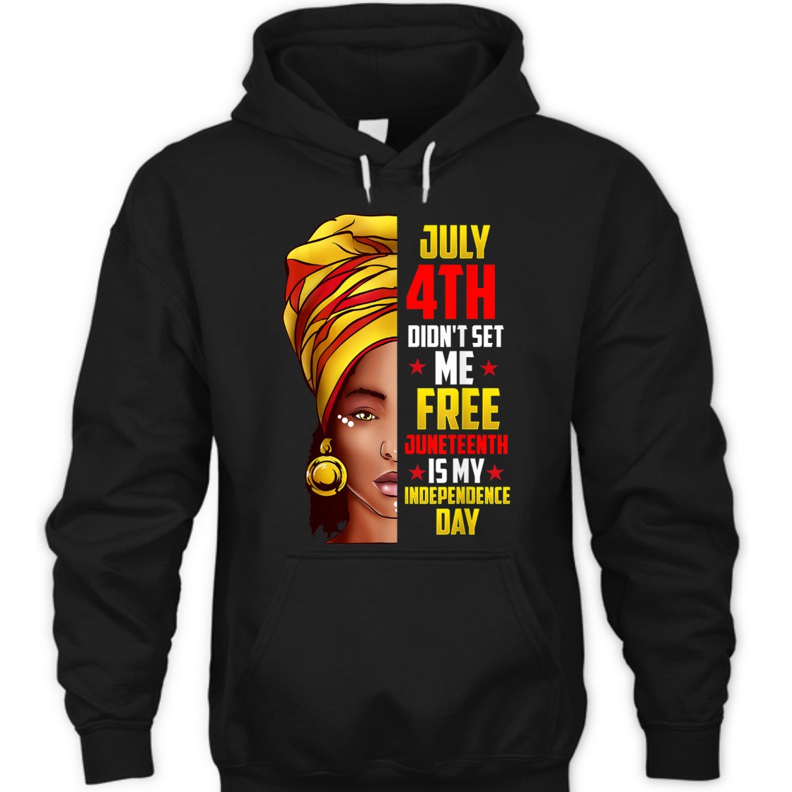 Strong Women Juneteenth Is My Independence Day American T-Shirt Strong Women Juneteenth Is My Independence Day American T-Shirt