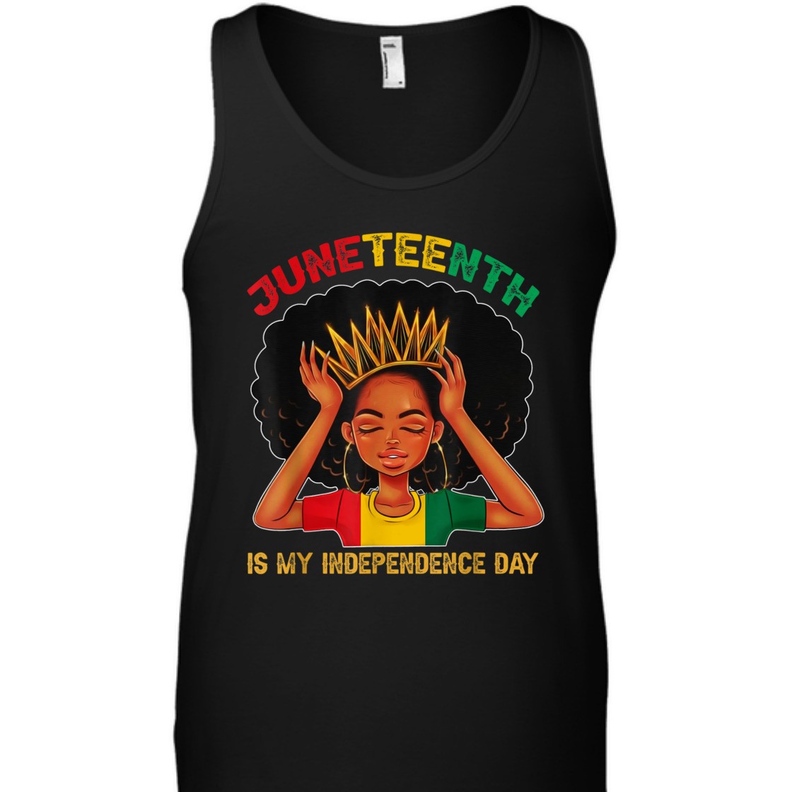 Strong Women Juneteenth Is My Independence Day - Black Girl Black Queen T-Shirt Strong Women Juneteenth Is My Independence Day - Black Girl Black Queen T-Shirt