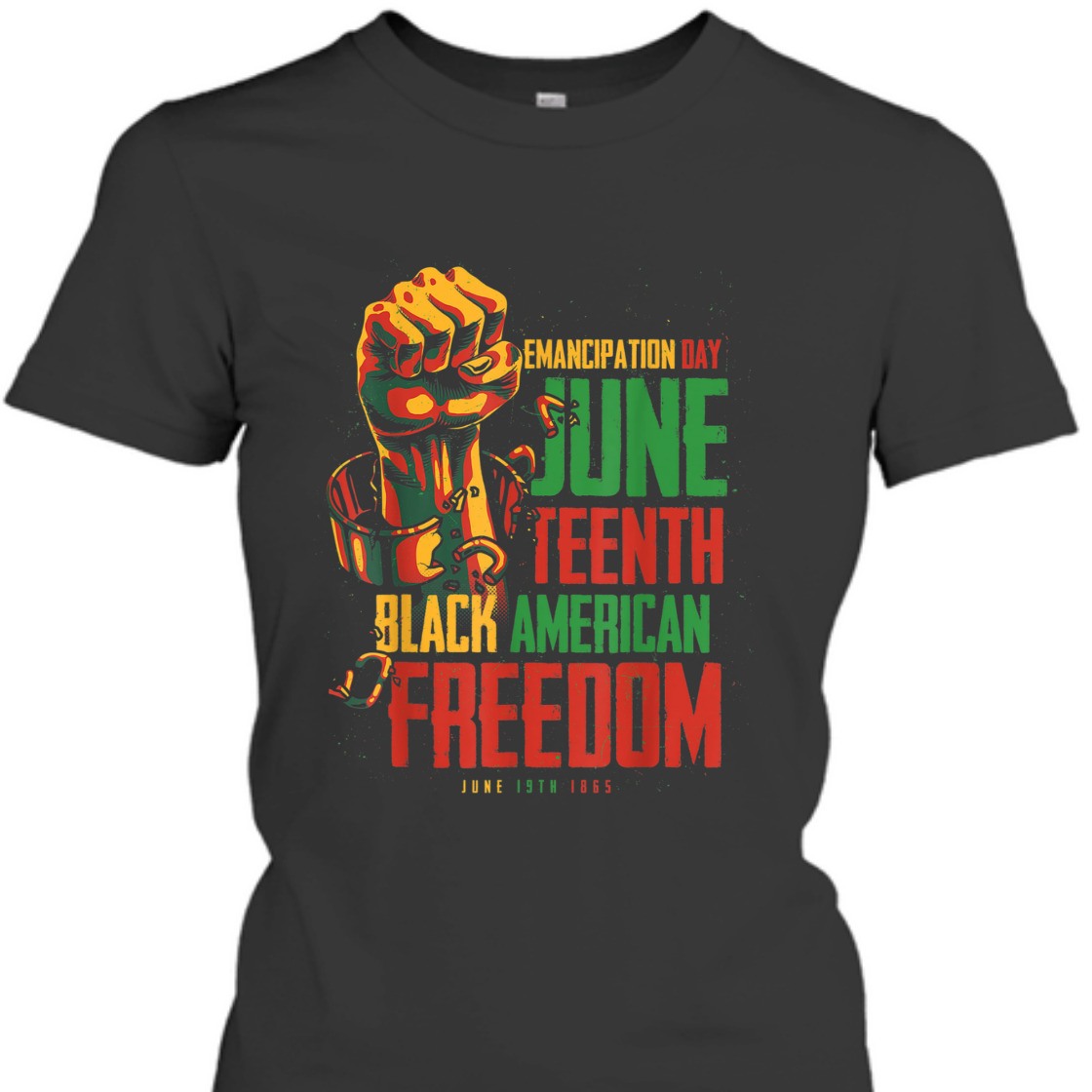 Strong Women Juneteenth African American Freedom Black Women Juneteenth T-Shirt Strong Women Juneteenth African American Freedom Black Women Juneteenth T-Shirt