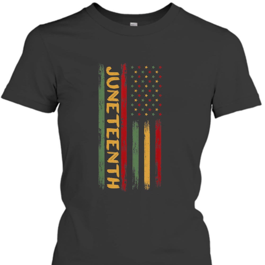 Strong Women Juneteenth In A Flag For Black USA American Fal T-Shirt Strong Women Juneteenth In A Flag For Black USA American Fal T-Shirt