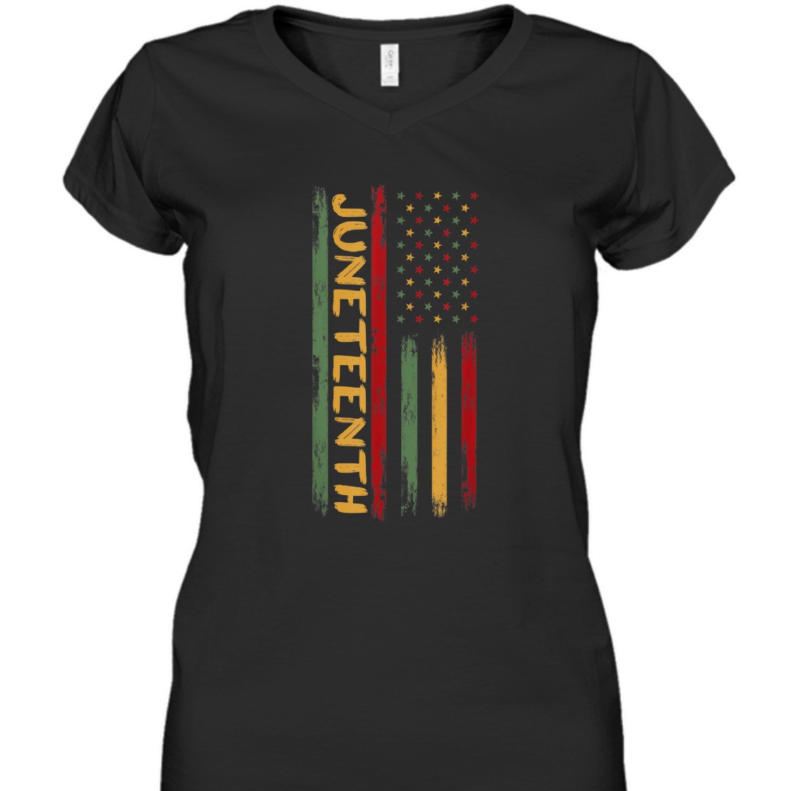 Strong Women Juneteenth In A Flag For Black USA American Fal T-Shirt Strong Women Juneteenth In A Flag For Black USA American Fal T-Shirt