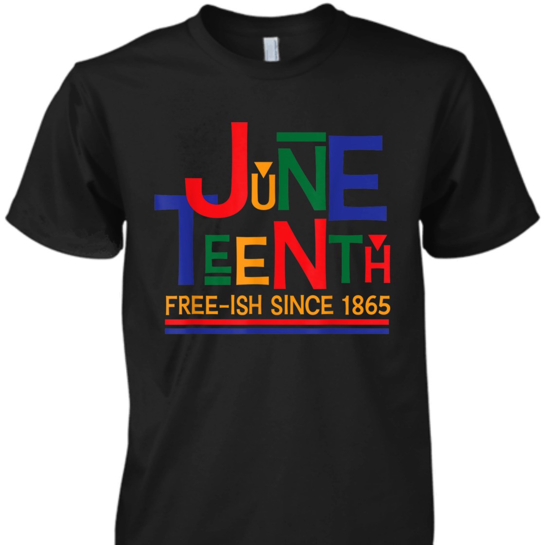 Strong Women Juneteenth Celebration Free-ish Since 1865 Retro T-Shirt Strong Women Juneteenth Celebration Free-ish Since 1865 Retro T-Shirt