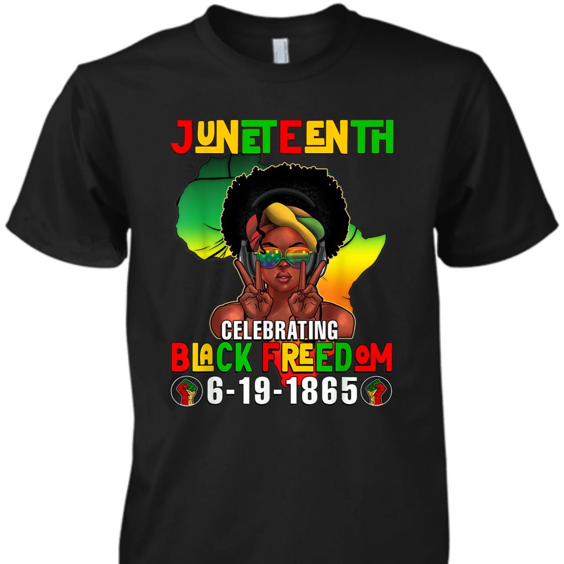 Strong Women Juneteenth 1865 Celebrating Black Freedom Day Women Girls T-Shirt Strong Women Juneteenth 1865 Celebrating Black Freedom Day Women Girls T-Shirt