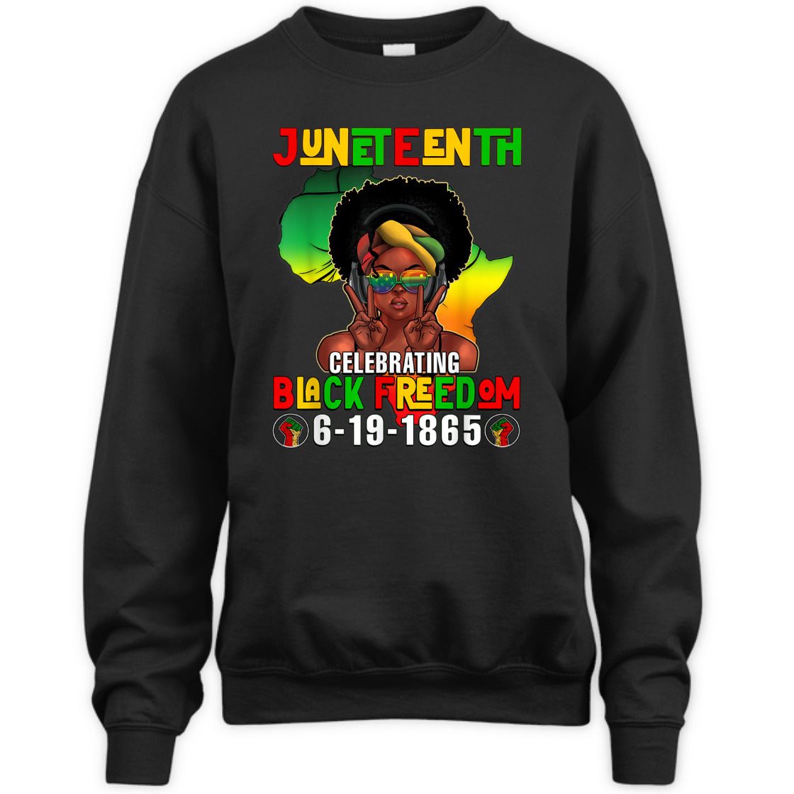 Strong Women Juneteenth 1865 Celebrating Black Freedom Day Women Girls T-Shirt Strong Women Juneteenth 1865 Celebrating Black Freedom Day Women Girls T-Shirt