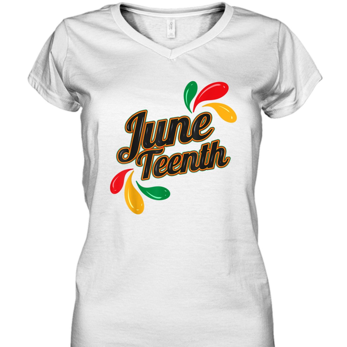 Strong Women Logo For Black History Juneteenth T-Shirt