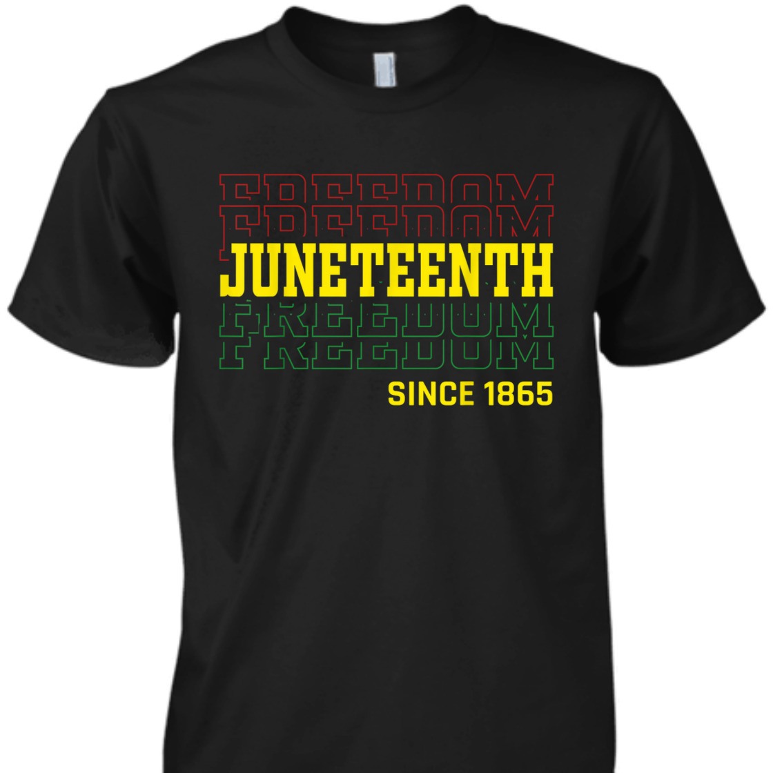 Strong Women Happy Juneteenth 1865 Black Pride Retro Black History Month T-Shirt