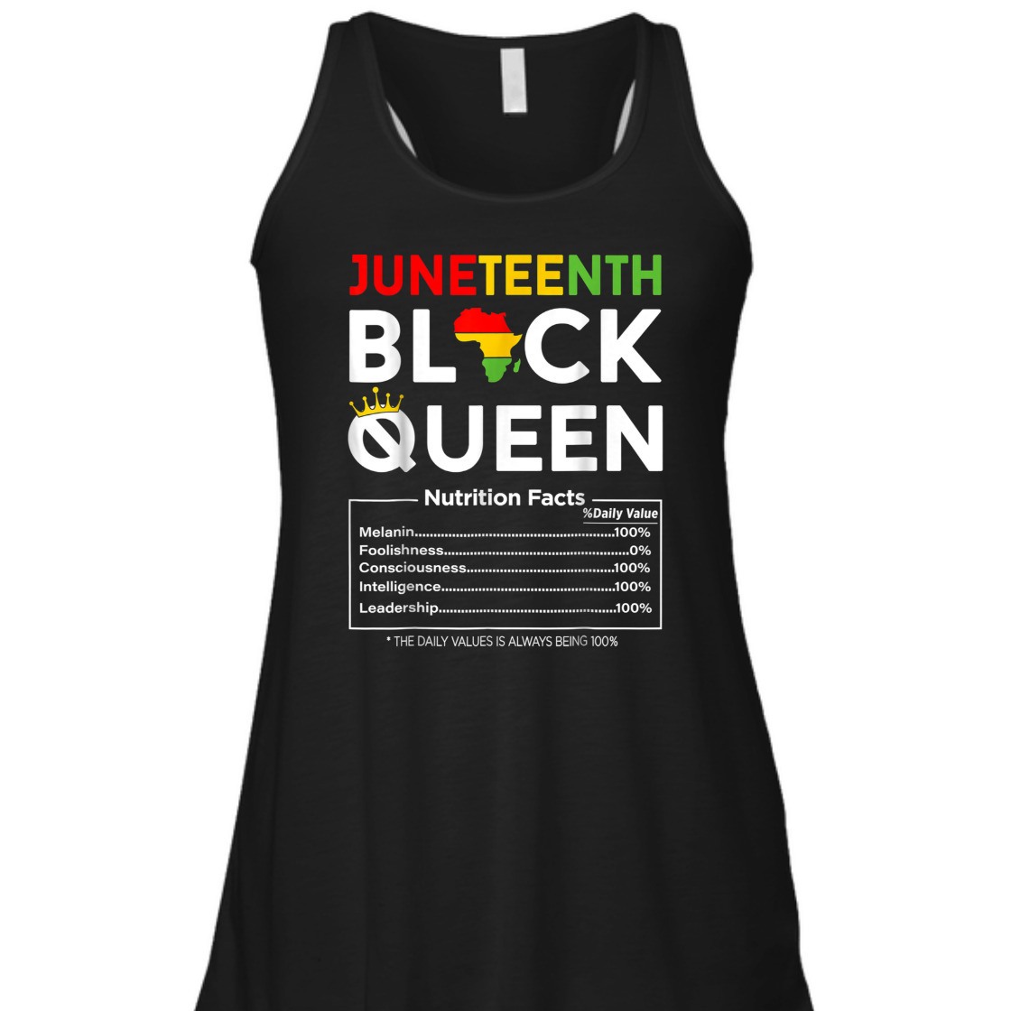 Strong Women Juneteenth Black Queen Nutritional Facts 4th Of July T-Shirt Strong Women Juneteenth Black Queen Nutritional Facts 4th Of July T-Shirt