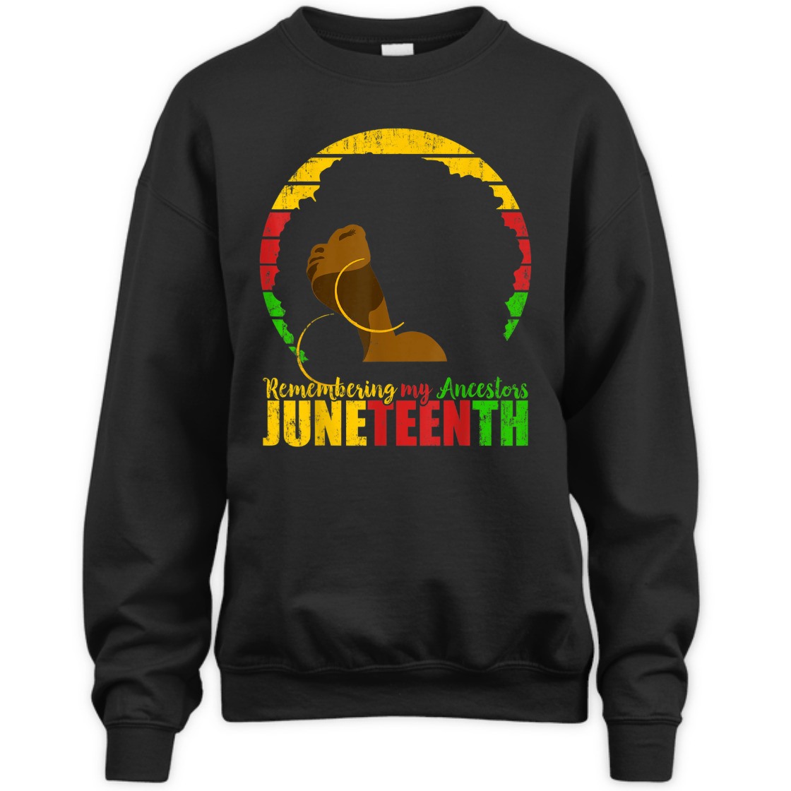 Strong Women Juneteenth Remembering My Ancestors Black Freedom T-Shirt Strong Women Juneteenth Remembering My Ancestors Black Freedom T-Shirt